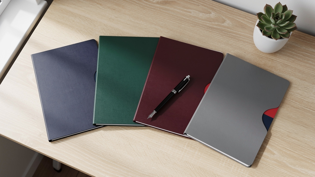 Four essential estate planning documents organized on a desk