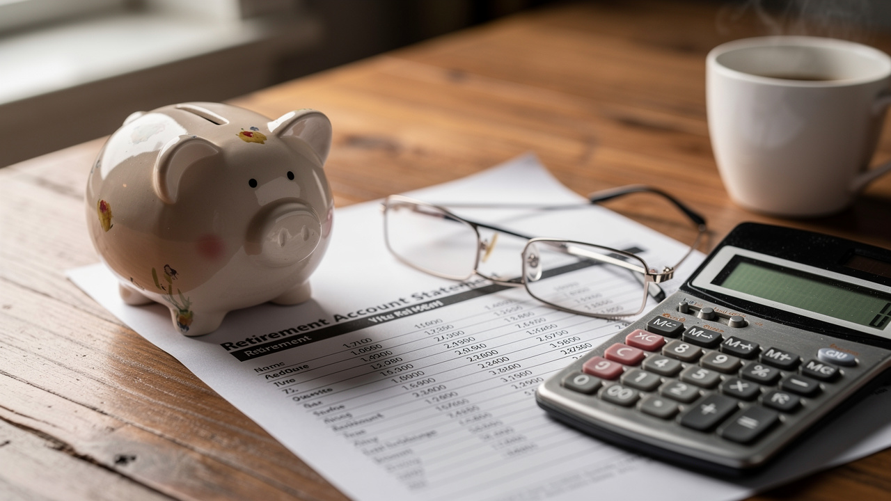 Retirement savings documents for inheritance planning